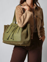 Schoudertas Brumby Etrier Groen brumby EBRU150L-vue-porte